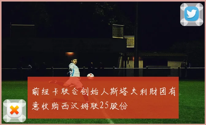 前纽卡联合创始人斯塔夫利财团有意收购西汉姆联25股份